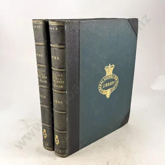 Owen Richard - Memoirs of the Extinct Wingless Birds Of New Zealand (2 Volumes)