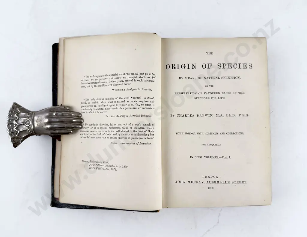 Darwin Charles - The Origin Of The Species (2 Volumes) Image 1++