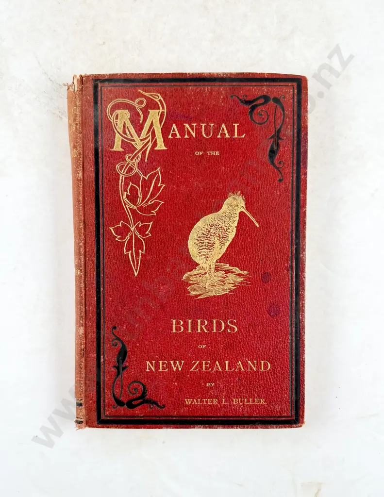 Buller Walter L - Manual Of The Birds Of New Zealand Image 1++