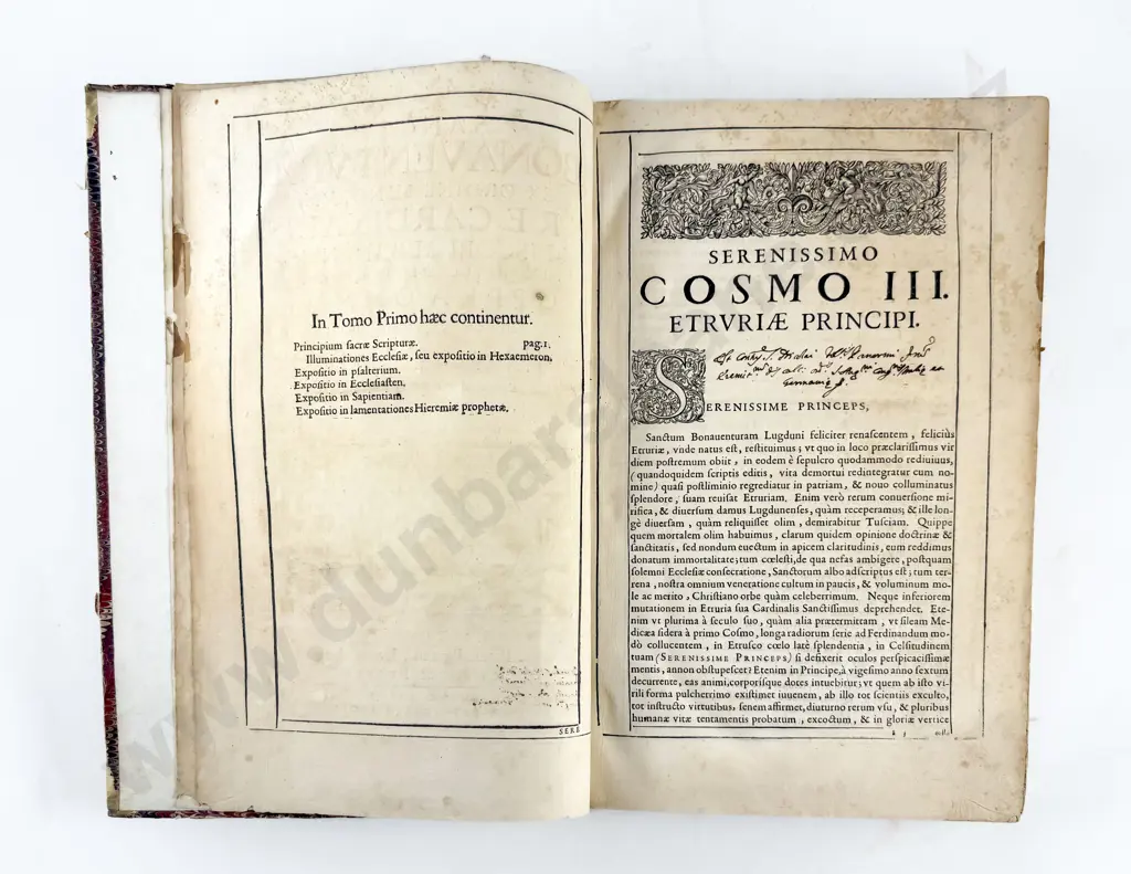 Bonaventure (Heilige) Sancti Bonaventurae (7 Volumes Image 1++