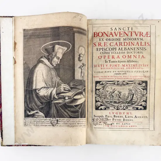 Bonaventure (Heilige) Sancti Bonaventurae (7 Volumes