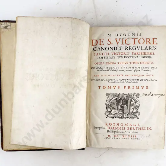 Hugh of Saint Victor - M Hugonis De S Victore Canonici Regularis (3 Vols)