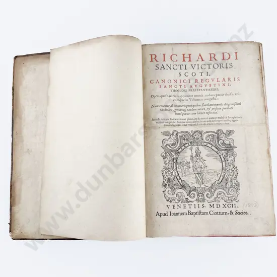 Richard (of St Victor) Richardi Sancti Victoris Scoti