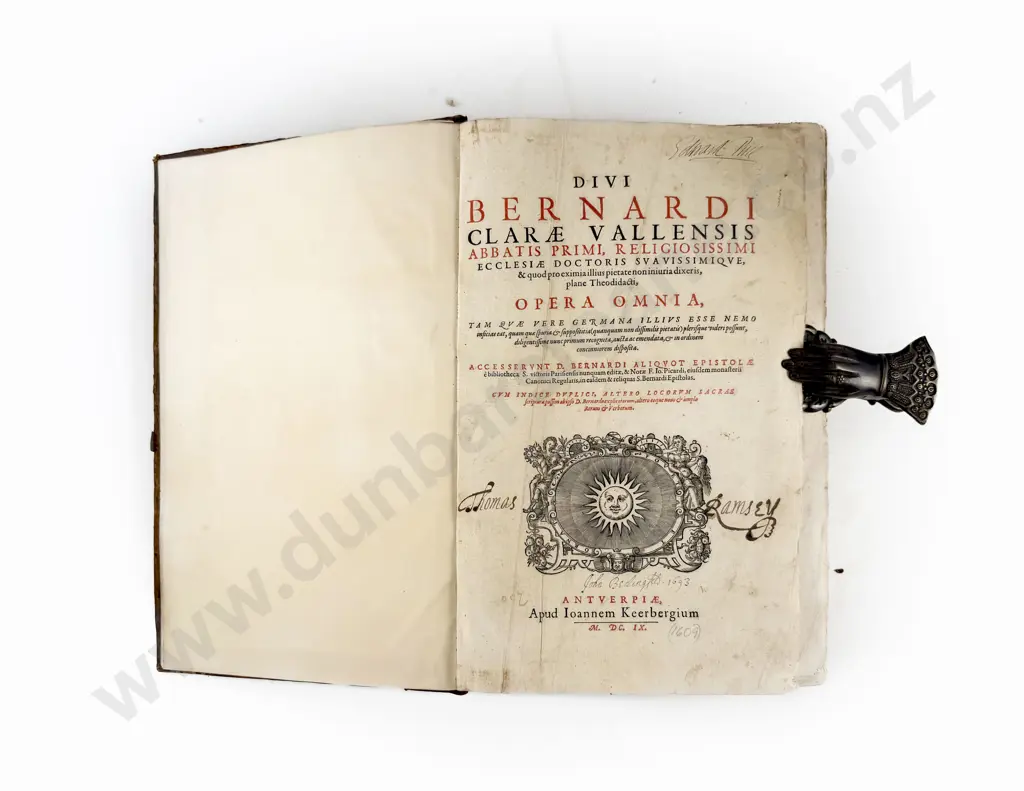 Bernard (Claraevallensis) Divi Bernardi Clare Vallensis Abbatis Primi Image 1++