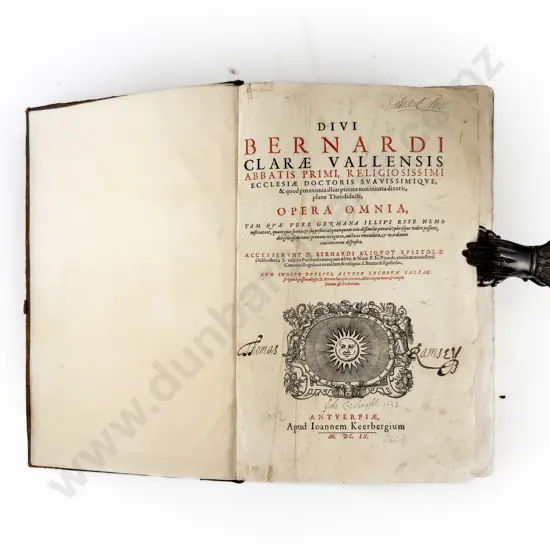 Bernard (Claraevallensis) Divi Bernardi Clare Vallensis Abbatis Primi