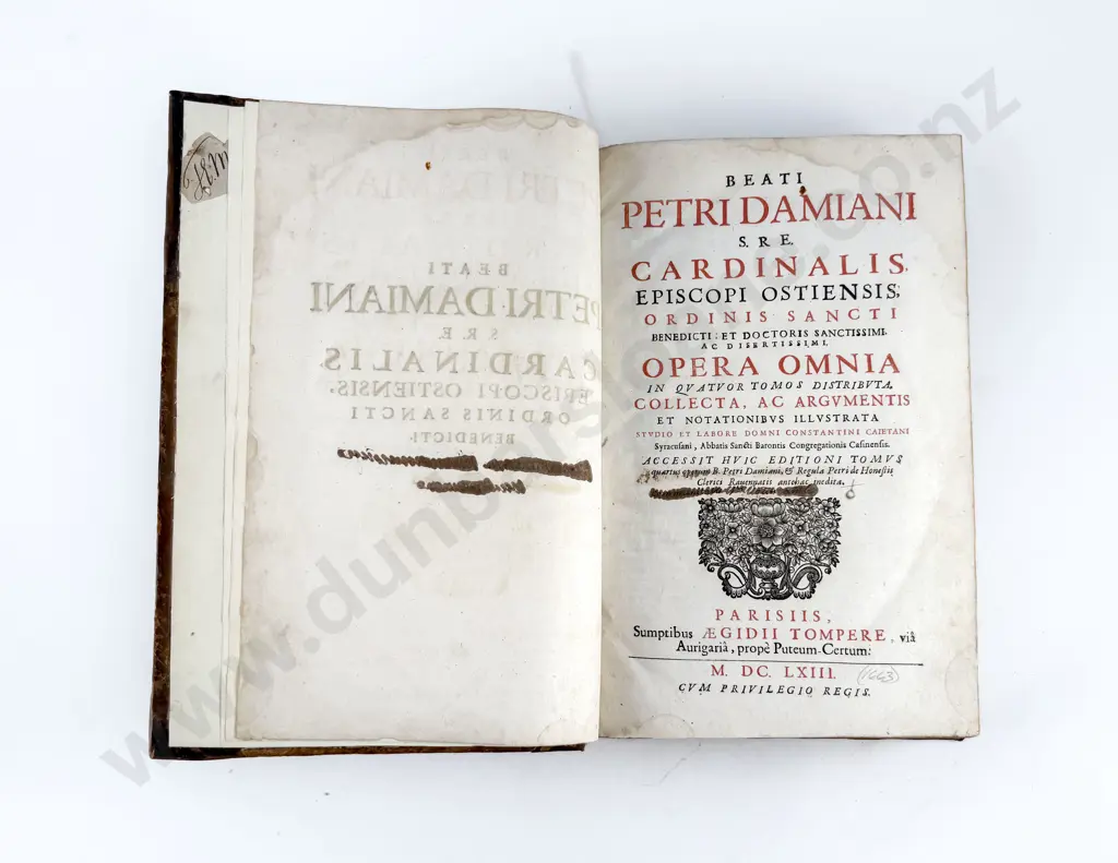 Damian Peter - Beati Petri Damiani S. R. E. Cardinalis Image 1++