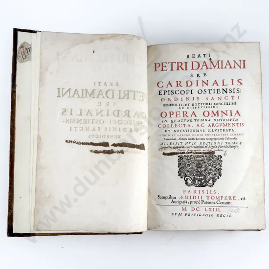 Damian Peter - Beati Petri Damiani S. R. E. Cardinalis