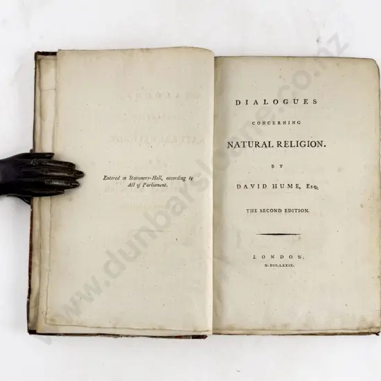 Hume David - Dialogues Concerning Natural Religion
