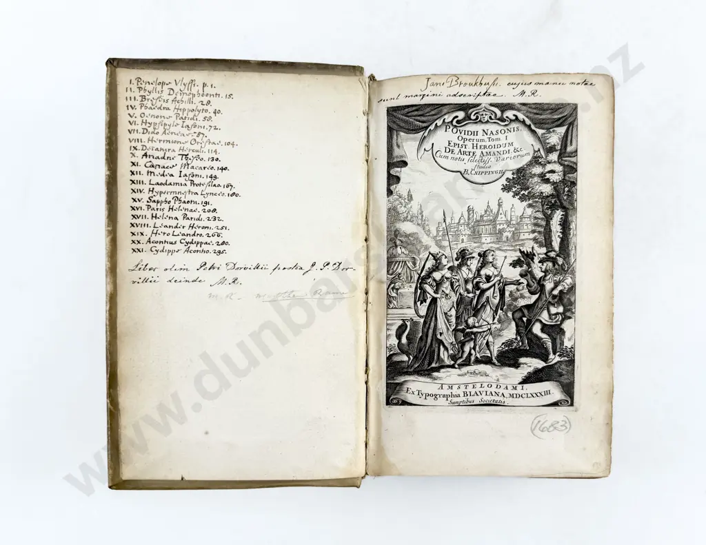 Ovid - P Ovidi Nasonis Operum Tom 1 Image 1++