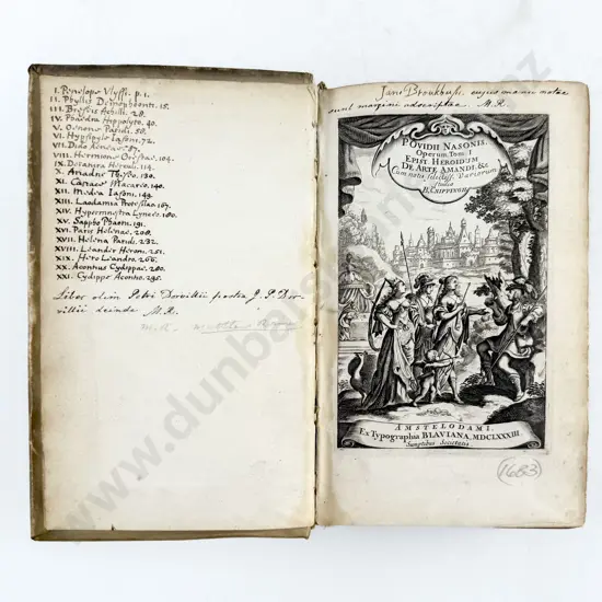Ovid - P Ovidi Nasonis Operum Tom 1