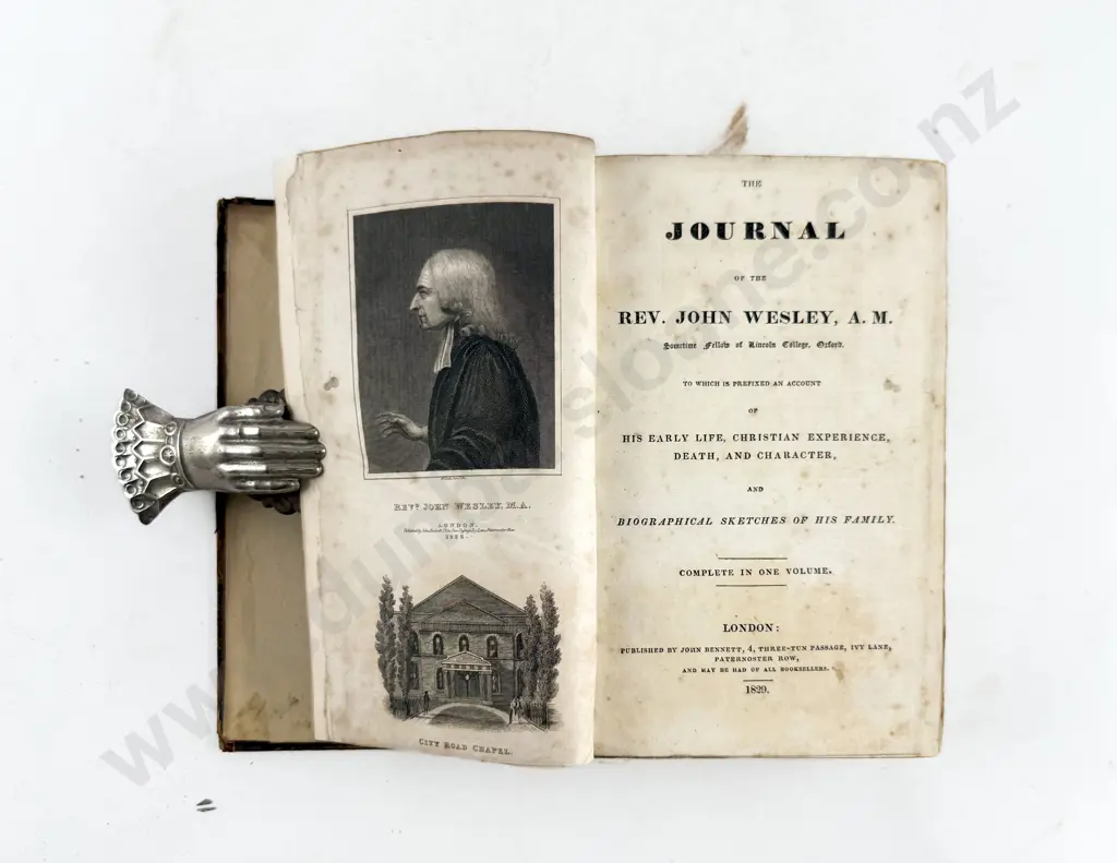 Wesley Rev John - The Journal of the Rev. John Wesley Image 1++