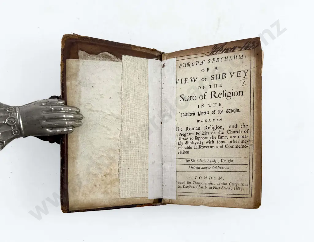 Sandys Sir Edwin - Europae Speculum Image 1++