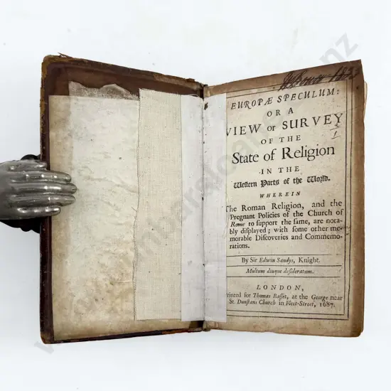 Sandys Sir Edwin - Europae Speculum