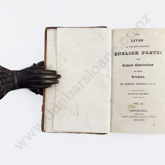 Johnson Samuel - The Lives Of The Most Eminent English Poets Vol III