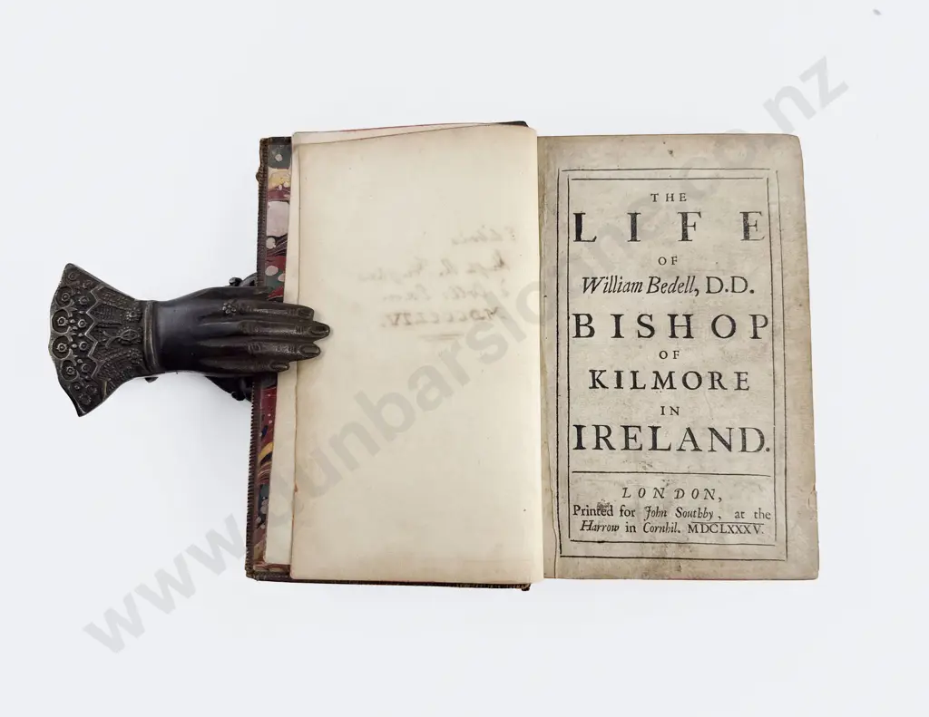 Burnet Gilbert - The Life Of William Bedell D D Bishop Of Kilmore in Ireland Image 1++