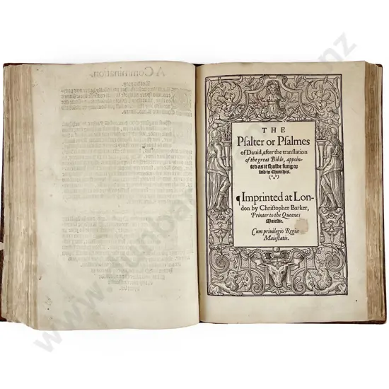 The Booke of Common  prayer 1580