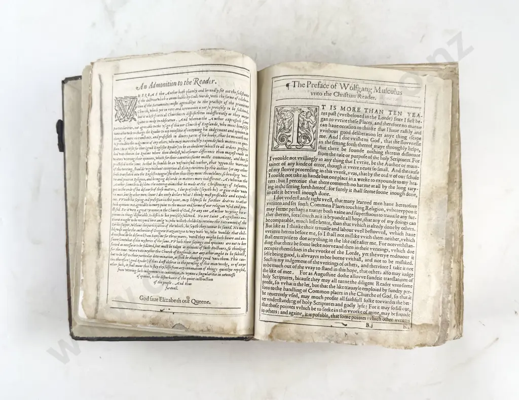 Musculus Wolfgang - Common Places Of Christian Religion Image 1++