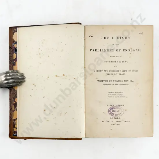 May Thomas - The History of the Parliament Of England