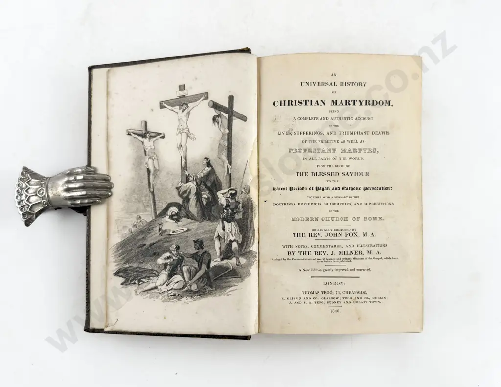 Fox Rev John - An Universal History of Christian Martyrdom Image 1++