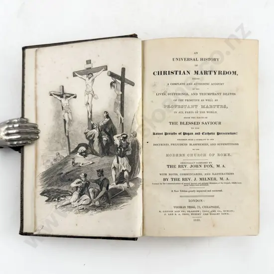 Fox Rev John - An Universal History of Christian Martyrdom