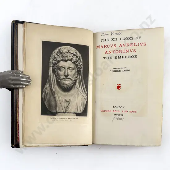 Long George (Trans) The XII Books of Marcus Aurelius Antoninus The Emperor