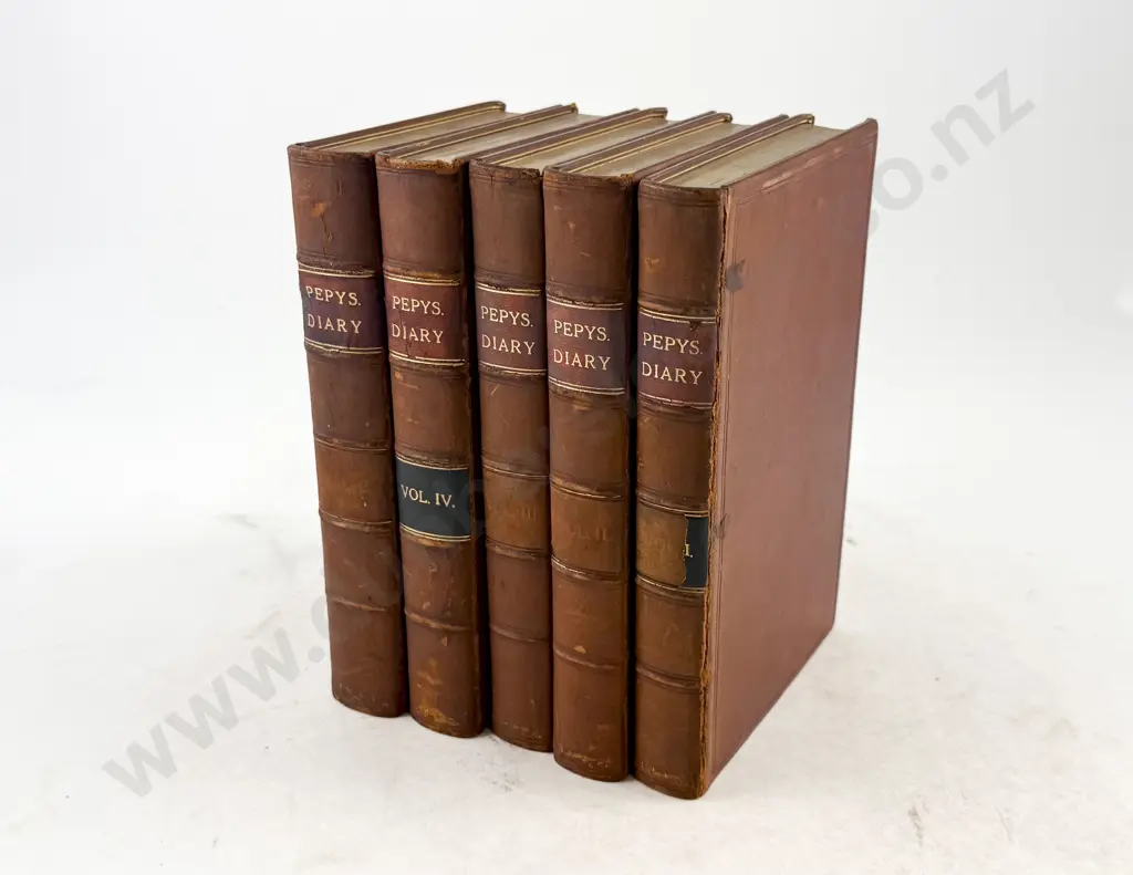Pepys Samuel - Diary and Correspondence of Samuel Pepys (5 Volumes) Image 1++
