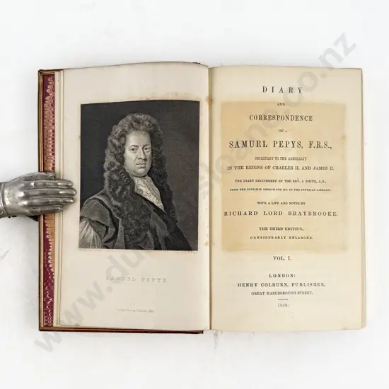 Pepys Samuel - Diary and Correspondence of Samuel Pepys (5 Volumes)