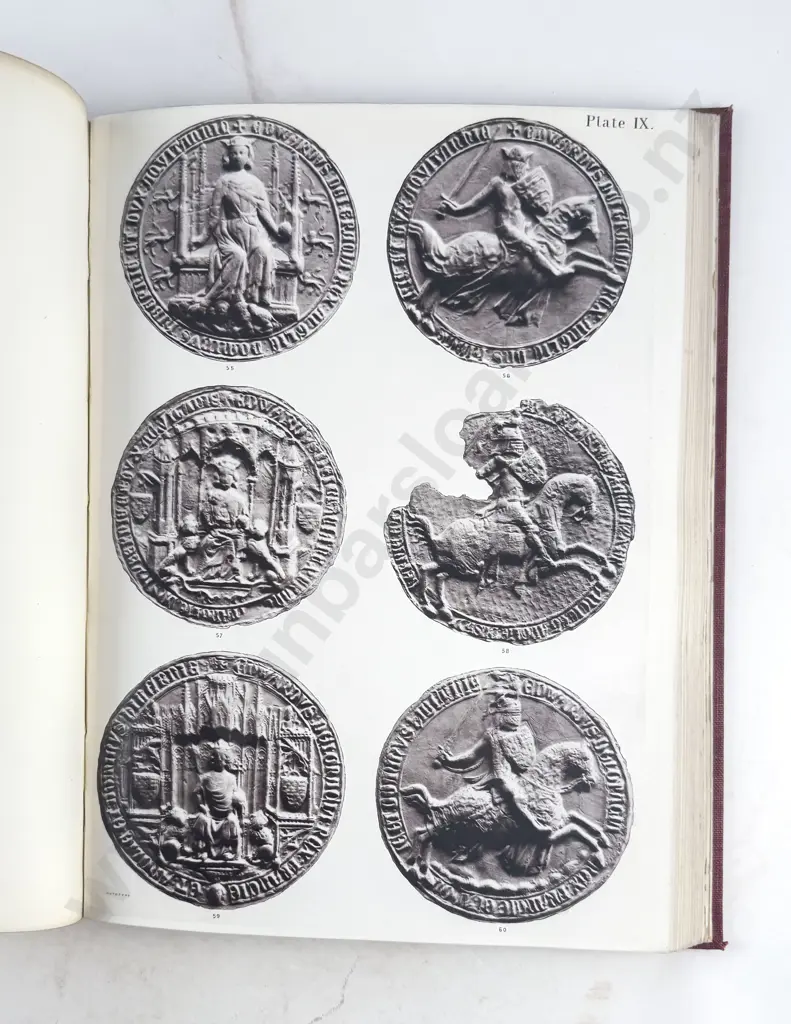 Wyon Alfred Benjamin & Allan - The Great Seals Of England Image 1++
