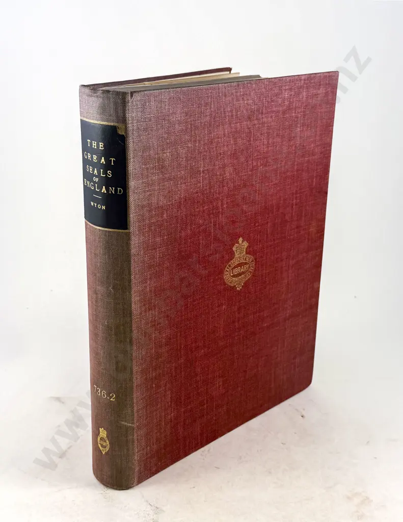 Wyon Alfred Benjamin & Allan - The Great Seals Of England Image 1++