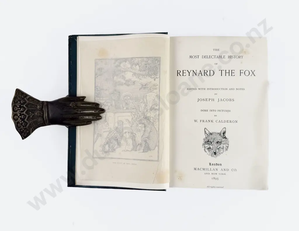 Jacobs Joseph (Editor) The Most Delectable History of Reynard The Fox Image 1++