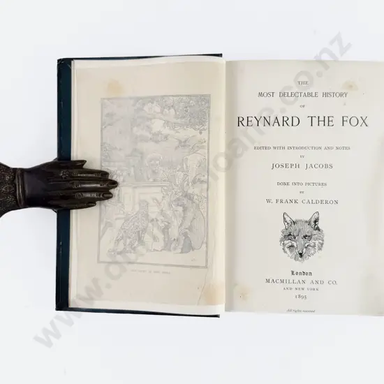 Jacobs Joseph (Editor) The Most Delectable History of Reynard The Fox