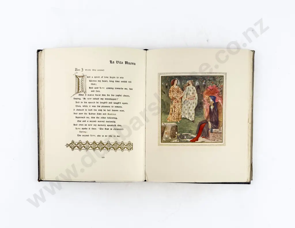 Alighieri Dante - La Vita Nuova or The New Life Image 1++
