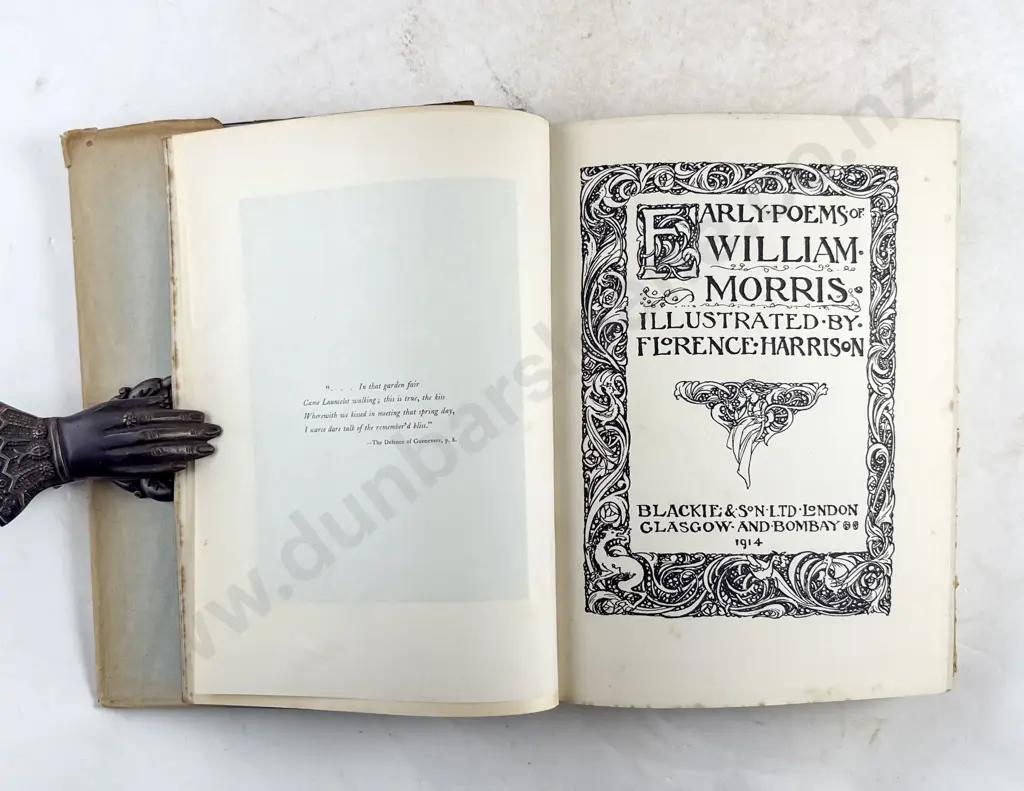 Morris William - Early Poems Of William Morris Image 1++