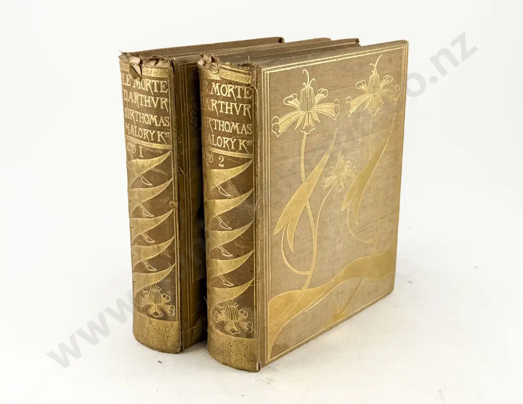 Mallory Sir Thomas - Le Morte D'Arthur (2 Volumes) Image 1++