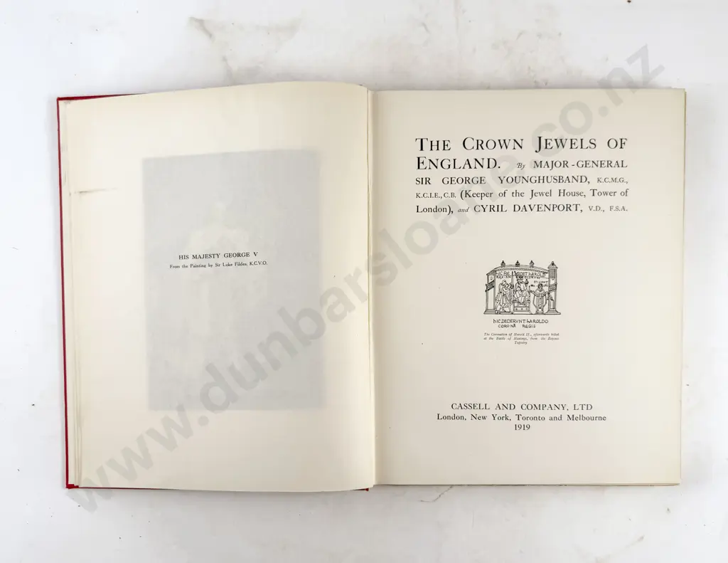 Younghusband Major-General Sir George & Davenport Cyril - The Crown Jewels Of England Image 1++