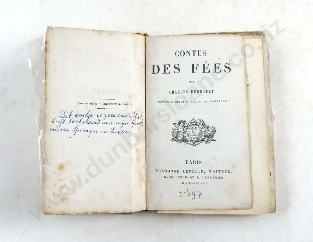 Perrault Charles - Contes Des Fees Image 1++