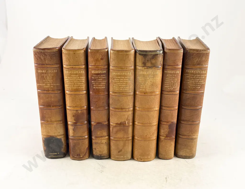 Shakespeare, William, The Works Of Shakespeare (Nonesuch Press, 7 Volumes) Image 1++