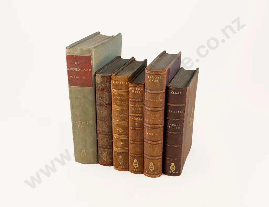 6 Various Biographies & Novels & Qty Modern Volumes Image 1++