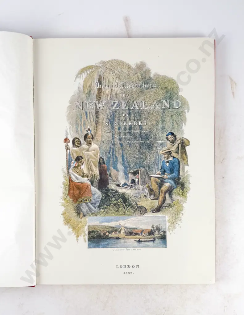 Brees Samuel Charles - Pictorial Illustrations Of New Zealand Image 1++