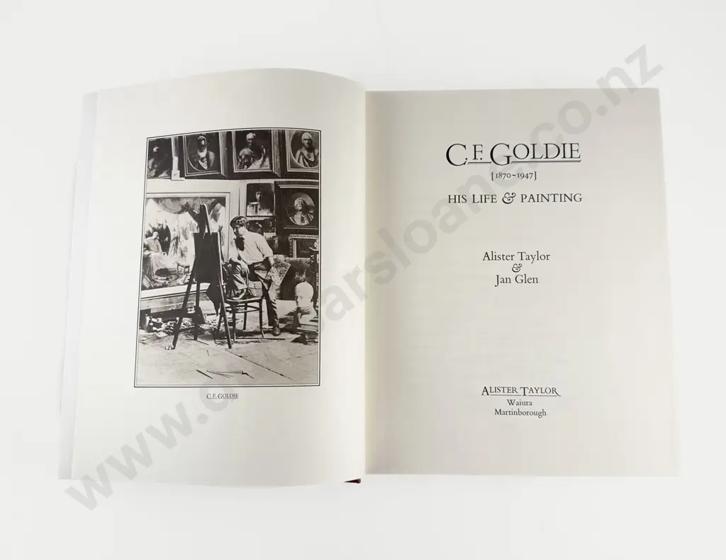 Taylor Alister & Glen Jan - C F Goldie (1870-1947) His Life & Painting Image 1++