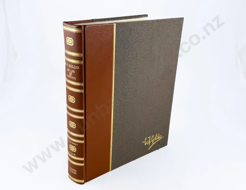 Taylor Alister & Glen Jan - C F Goldie (1870-1947) His Life & Painting Image 1++