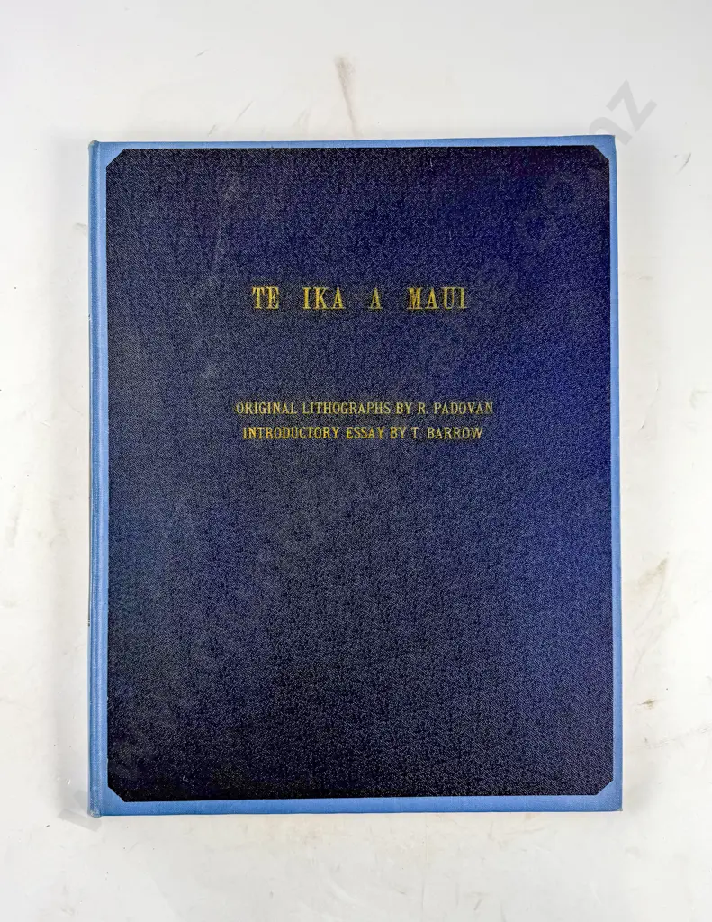 Padovan Renzo & Barrow Tui Terence - TE-IKA-A-MAUI (The Fish Of Maui) Image 1++