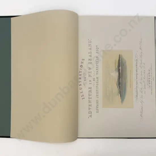 Wakefield Edward Jerningham - Illustrations To Adventure In New Zealand