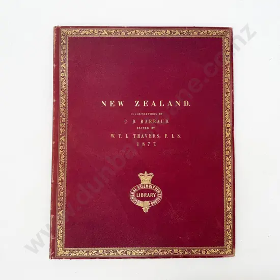Travers W T L (Editor) New Zealand Graphic And Descriptive