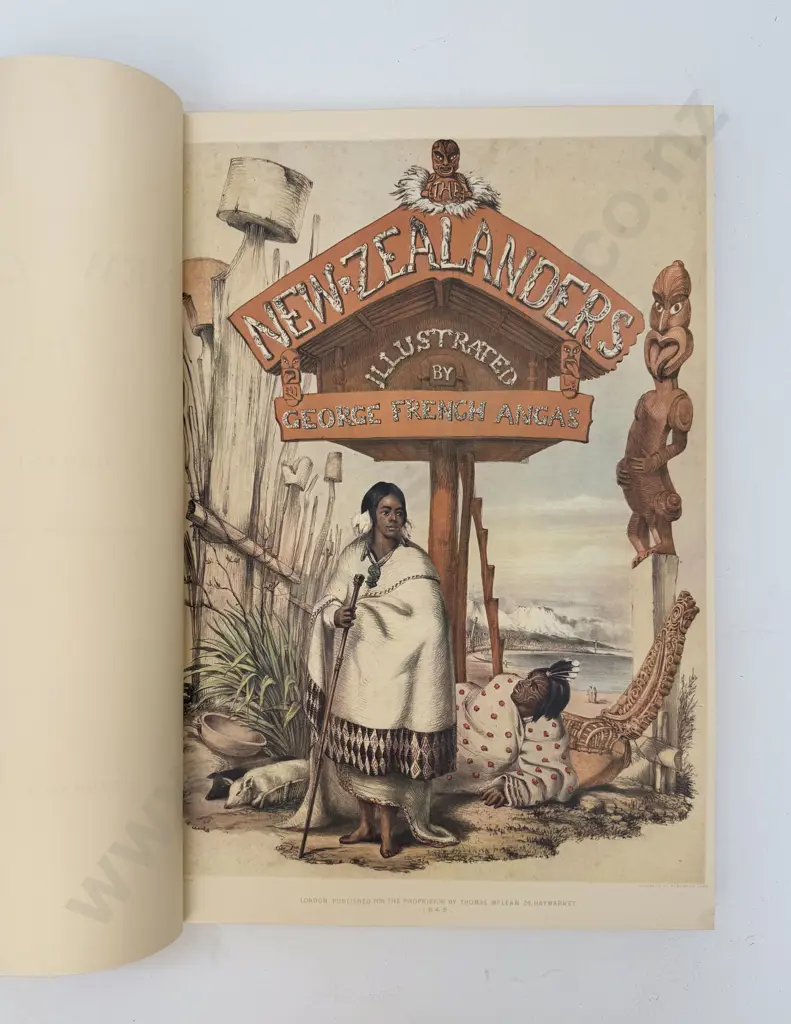 Angas George French - The New Zealanders Illustrated Image 1++