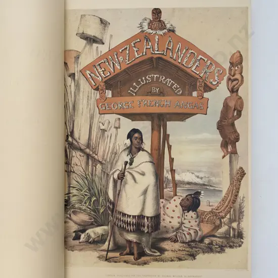 Angas George French - The New Zealanders Illustrated