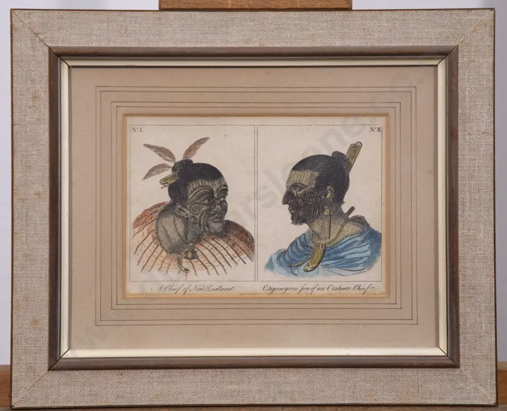 3 C18th Hand Coloured NZ Bookplates Image 1++