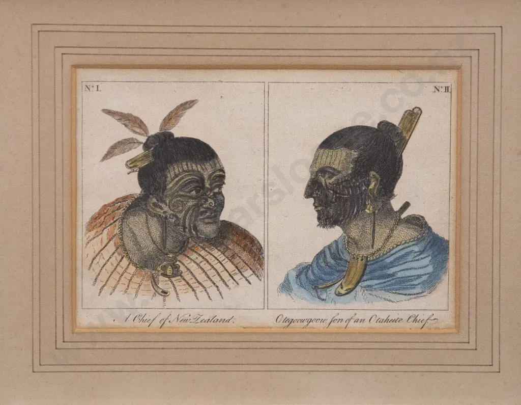 3 C18th Hand Coloured NZ Bookplates Image 1++
