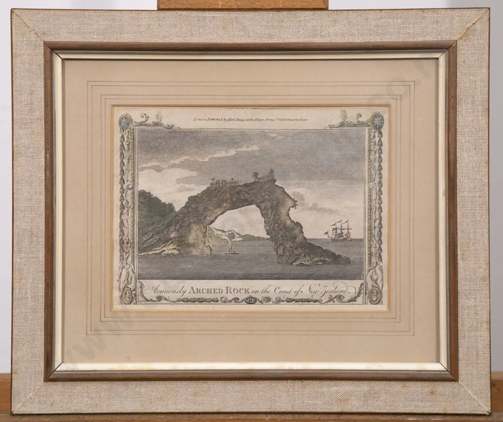 3 C18th Hand Coloured NZ Bookplates Image 1++