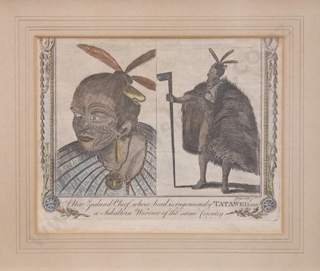 3 C18th Hand Coloured NZ Bookplates Image 1++